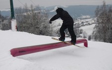 FAT rail 6m ( 220mm) - ukončení pomocí varných kolen