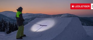 Náš snowpark na Moravské boudě se stal oficiálním testovacím centrem LEDLENSERu!